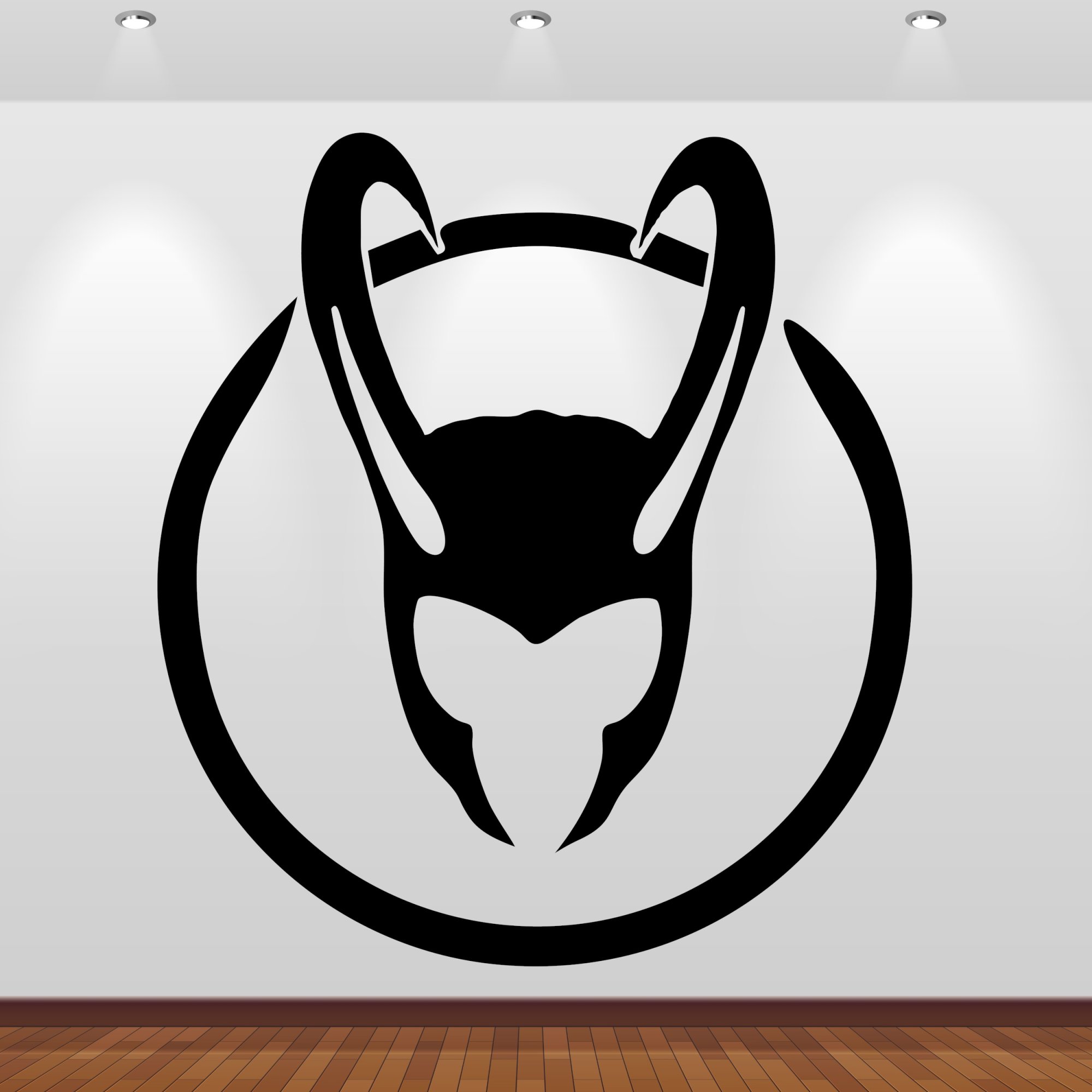 Wandaufkleber 46235 Loki Symbol